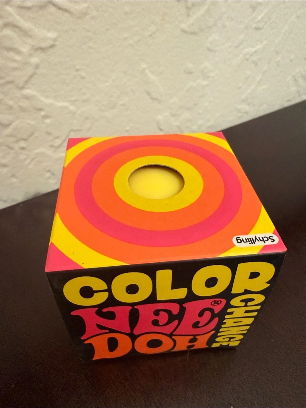 Needoh Color Change - Yellow changes to orange when squeezed